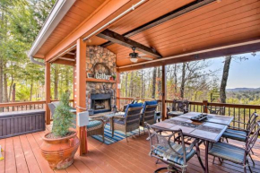 Cherry Log Mountain Cabin Hot Tub,Fire Pit and More